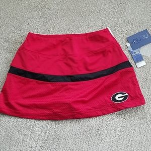 Georgia Bulldogs UGA Tennis Running Skort shorts